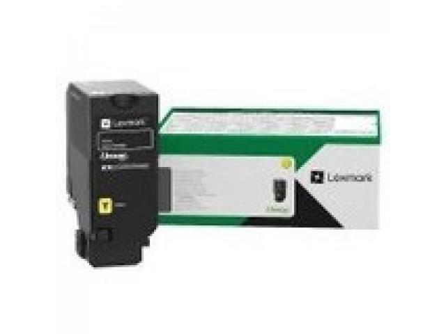 Lexmark Unison Original Laser Toner Cartridge Yellow 1 Each 81C1XY0