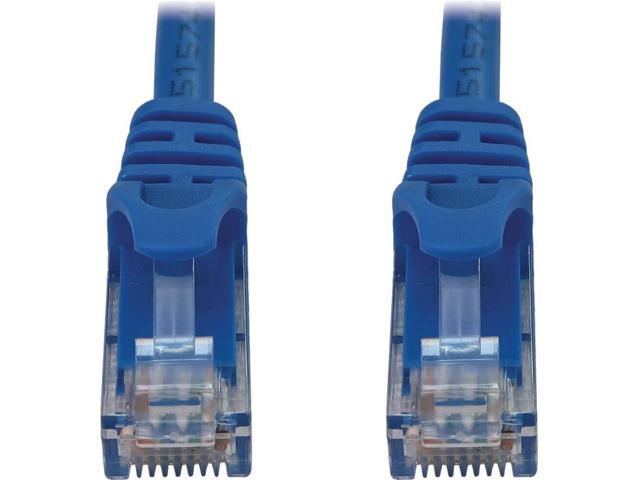 Tripp Lite Cat6a 10G Snagless Molded UTP Ethernet Cable (RJ45 M/M), PoE, Blue, 6 in. (15 cm) - 6' Category 6a Network Cable for Network Device,...