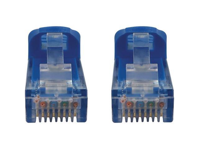 Tripp Lite Cat6a 10G Snagless Molded UTP Ethernet Cable (RJ45 M/M), PoE, Blue, 6 in. (15 cm) - 6' Category 6a Network Cable for Network Device,...