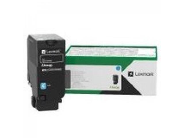 Lexmark CX735 Return Program Toner Cartridge Cyan 81C1XC0
