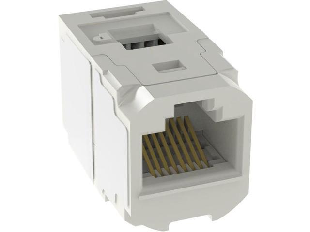 Panduit RJ-45 Network Adapter - RJ-45 Network Female - Red