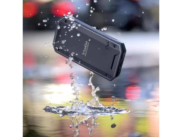 SanDisk Professional - PRO-G40 SSD 1TB External Thunderbolt 3 and USB-C NVMe Portable SSD - Black - image 12