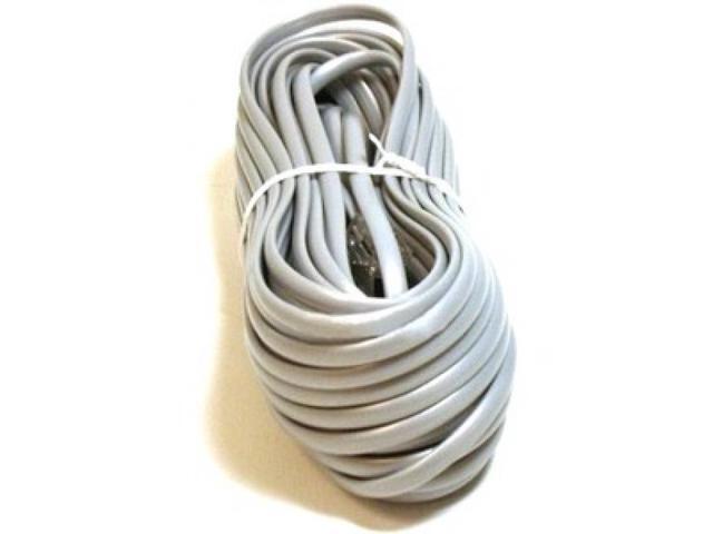 Monoprice Landline Telephone Cable - 50 Feet - RJ11(6P4C) Straight for Data