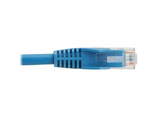 Cat6 Gigabit Snagless Molded UTP Ethernet Cable (RJ45 M/M), PoE, LSZH, Blue, 2 m - 6.56 ft Category 6 Network Cable for Network Device, PoE Device,...