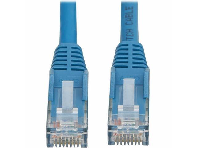 Cat6 Gigabit Snagless Molded UTP Ethernet Cable (RJ45 M/M), PoE, LSZH, Blue, 2 m - 6.56 ft Category 6 Network Cable for Network Device, PoE Device,...