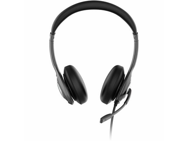 Morpheus 360 Connect USB Stereo Headset with Boom Microphone - Noise Reduction Mic- Protein Leather Ear Cushions - in-Line Volume Controls - Mute...