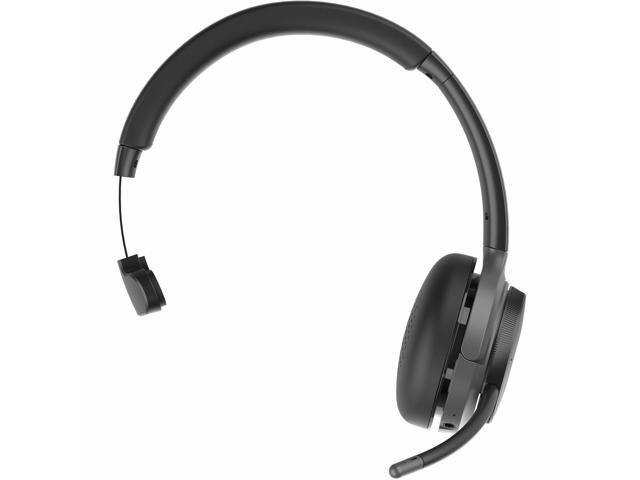 Morpheus 360 Advantage Wireless Mono Headset with Detachable Boom Microphone - Bluetooth Headphones - UC Compatible - 20 Hour Playtime - USB A...