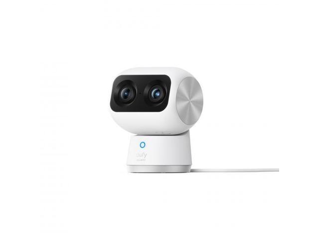 eufy IndoorCam S350 Indoor Security Camera - 360? Surveillance - No Blind Spots - Clear Night Vision - No Monthly Fee - HomeBase 3 Compatible