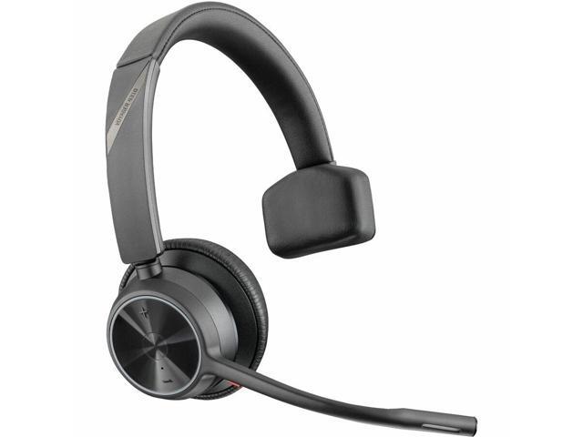 Poly VOYAGER 4300 UC 4320 Headset - Stereo - USB Type A - Wired/Wireless - Bluetooth - 164 ft - 20 Hz - 20 kHz - Over-the-head - Binaural - Ear-cup...