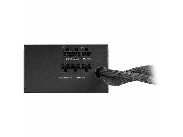 MSI - MAG A650BE 650W Non-Modular 80 Plus Bronze Power Supply - Black - image 5