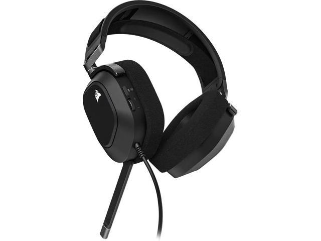 CORSAIR - HS80 RGB Wired Gaming Headset for PC - Carbon - image 4