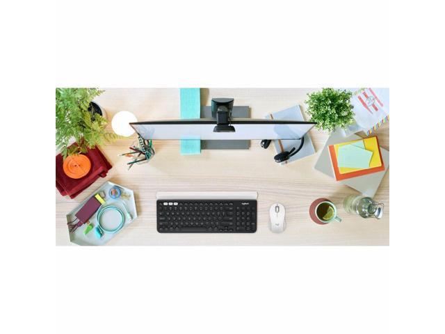 Logitech - Signature M550 Wireless Bluetooth Optical Ambidextrous Mouse with Silent Clicks - Wireless - Off-White - image 5