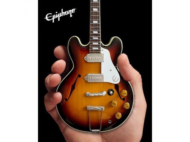 Axe Heaven Epiphone 1965 Casino Sunburst Mini Guitar Replica Collectible EG-810