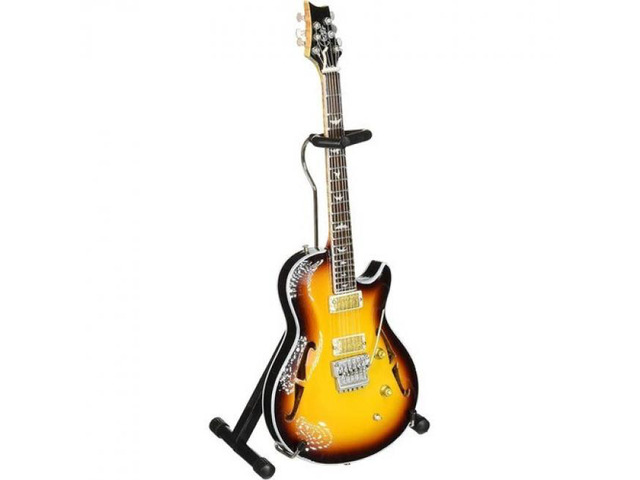 Axe Heaven Neal Schon Sunburst Paul Reed Smith Mini Guitar NS-015