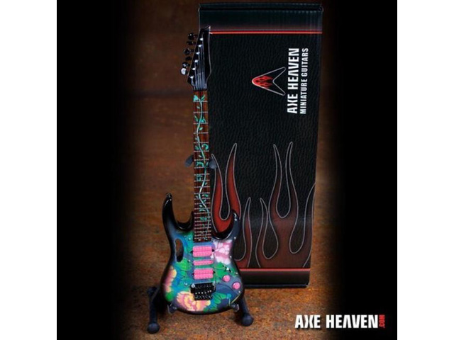 Axe Heaven Steve Vai Signature Jem Lotus Mini Guitar Replica Collectible SV-076