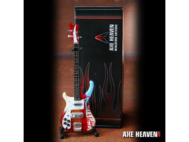 Axe Heaven Magical Mystery Tour Mini Bass Guitar Replica Collectible PM-405