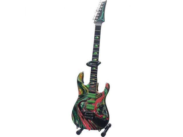 Axe Heaven Steve Vai 7-String Universal Swirl Mini Electric Guitar SV-064