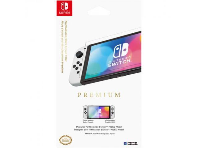 Switch Accessory: HORI Premium Anti-Glare OLED Screen Protective Filter: Officially Licensed by Nintendo