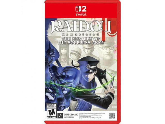 Raidou: Remastered The Mystery Of The Soulless Army for Nintendo Switch 2 (Game-Key Card)