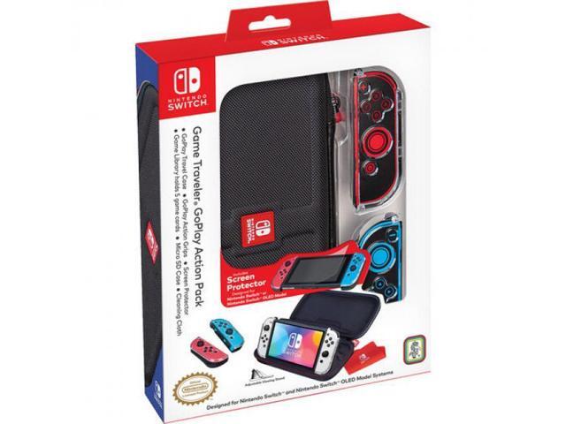 Switch Accessory: Case - RDS Game Traveler Case - GoPlay Action Pack: Officially Licensed by Nintendo