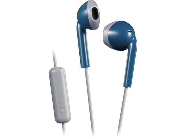JVC HAF19MAH Retro Wired Earbuds, Blue