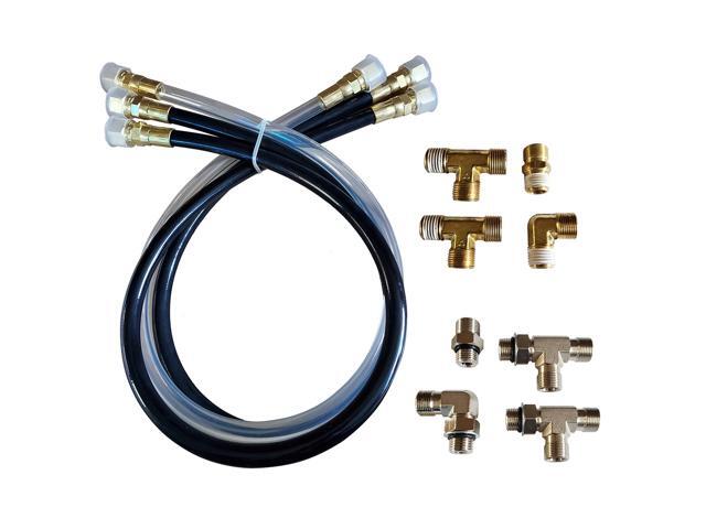 Si-Tex Autopilot Hydraulic Steering Installation Kit W/Hoses & Fittings