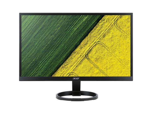 Acer R241Y 23.8' Full HD LED LCD Monitor - 16:9 - Black - In-plane Switching (IPS) Technology - 1920 x 1080 - 16.7 Million Colors - FreeSync - 250.