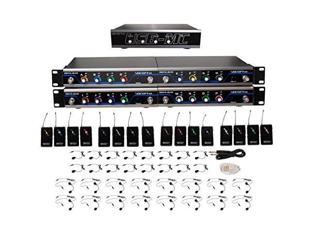 VOCOPRO 16CH WIRELESS MICROPHONE/USB INT