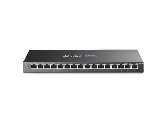 TP-Link TL-SG116P 16 Port Gigabit PoE Switch 16 PoE+ Ports @120W