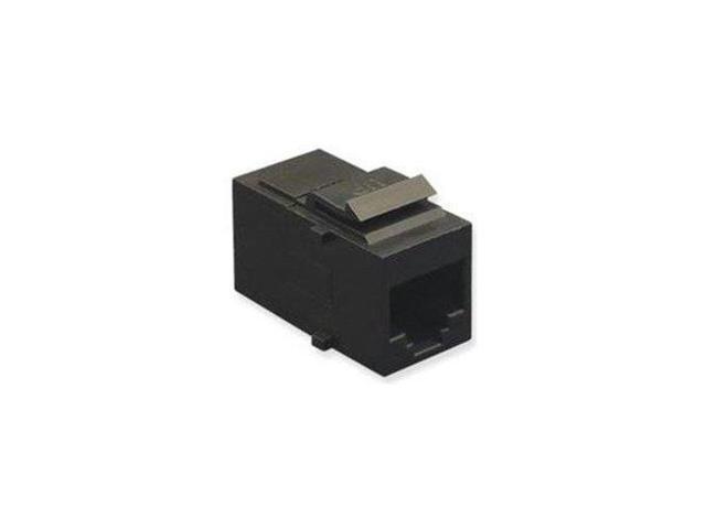 ICC ICC-IC107CP6BK Modular Coupler Cat 6 - Black