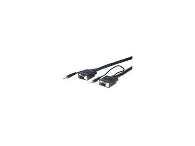 Comprehensive VGA15P-P-6HR/A Comprehensive 6' hr pro series vga with audio hd15 pin plug-to-plug cable