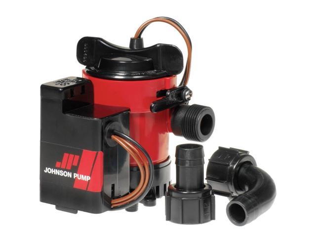 Johnson Pump 750Gph Auto Bilge Pump 3/4' Hose Mag Switch 12V photo