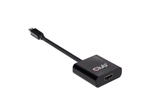 Club 3D Mini Displayportâ„¢ 1.2 To Hdmiâ„¢ 2.0 Uhd Active Adapter