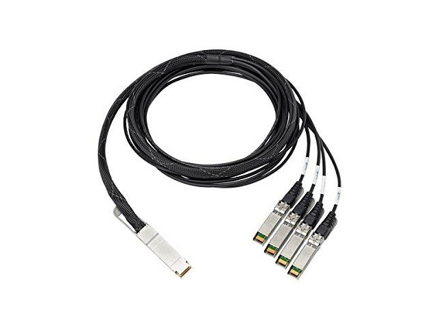 HPE 100Gb QSFP28 to 4x25Gb SFP28 3m Direct Attach Copper Cable