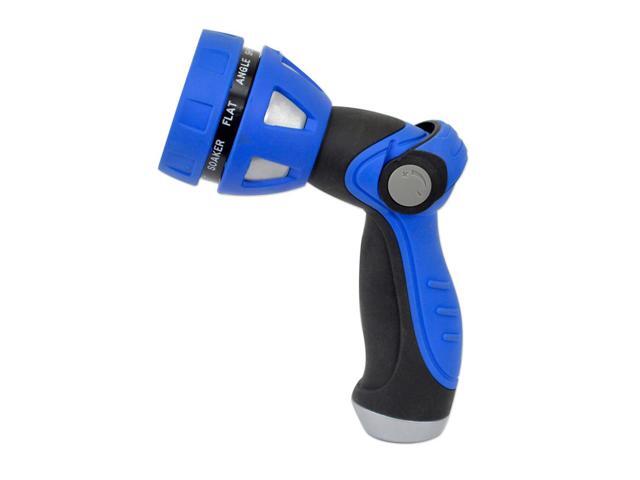 HOSECOIL THUMB LEVER NOZZLE W/METAL BODY AND NINE PATTERN