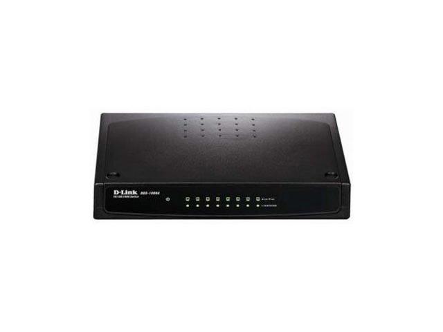 D-Link DGS-1008A 8 Port 10/100/1000 Mbps Gigabite Switch