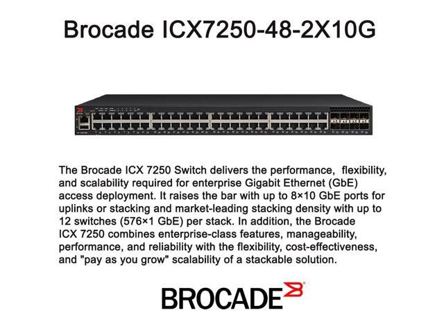 Brocade ICX7250-48-2X10G Switch