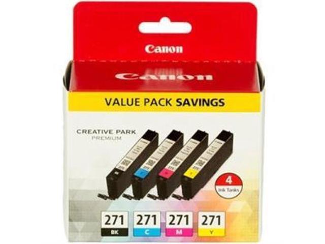 Canon - 271 Value Pack Standard Capacity Ink Cartridges - Black/Cyan/Magenta/Yellow - image 9