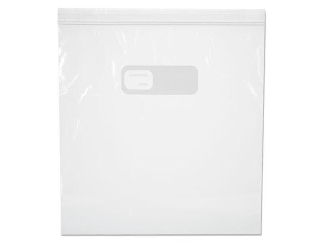 Boardwalk Reclosable Freezer Storage Bags 2 Gal Clear LDPE 13 x 15 100/Box