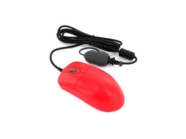 Seal Shield Silver Storm Wired Waterproof Optical Medical Mouse Red (STM042RED)