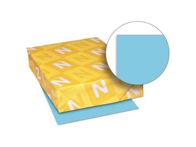 Neenah Paper Exact Brights Paper 8 1/2 x 11 Bright Blue 50 lb 500 Sheets/Ream 26781