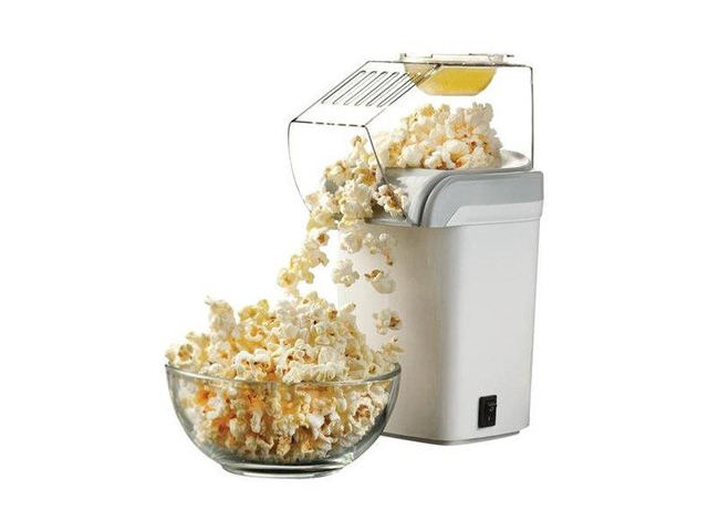 Hot Air Popcorn Maker White