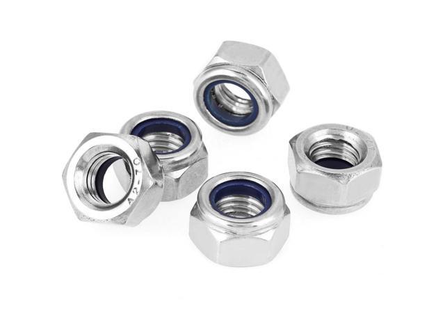 175pcs/set M3 M4 M5 M6 M8 M10 M12 Stainless Steel Hex Nuts Assortment Kit For Screws Woodworking Tools Hardware