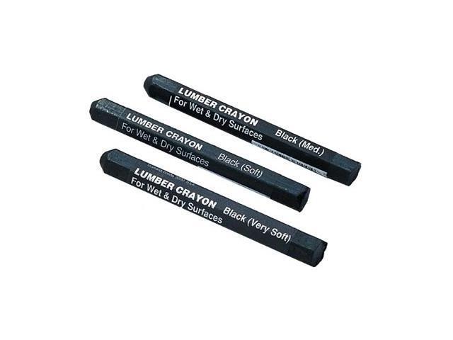 Dixon Ticonderoga 52000 Lumber Crayons, Red, Dozen