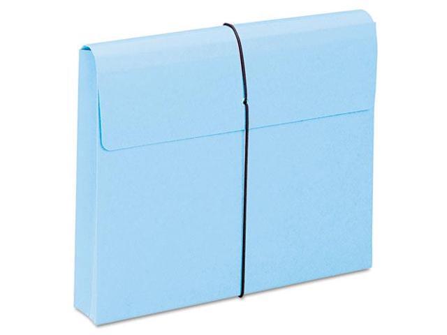 Smead 2' Exp Wallet with String Letter Blue 10/BX 77203