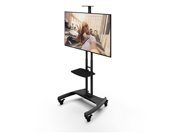 Kanto - Mobile TV Stand for Most Flat-Panel TVs Up to 65" - Black - image 10