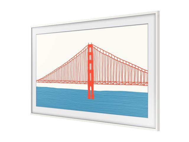 Samsung - 50” The Frame Customizable Bezel - Modern White - image 7