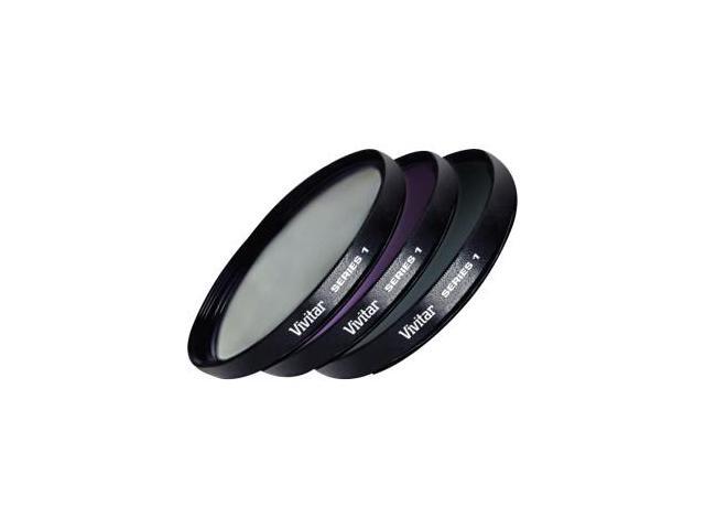 Vivitar FK3-67 Filter Kit - Ultraviolet, Polarizer, Color Correction Filter
