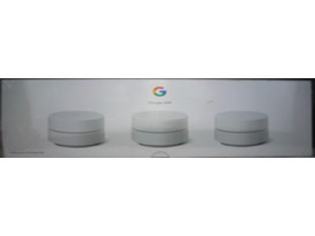 Google Wi-Fi 5 IEEE 802.11ac Ethernet Wireless Router - 2.40 GHz ISM Band - 5 GHz UNII Band - 150 MB/s Wireless Speed - 1 x Network Port - 1 x...