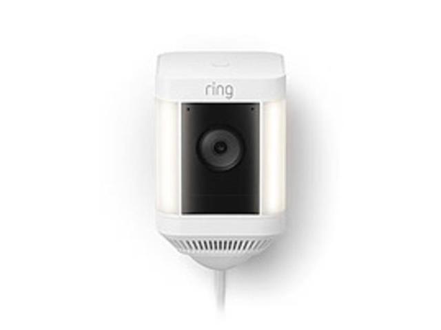 Ring - Spotlight Cam Plus Outdoor/Indoor 1080p Plug-In Surveillance Camera - White - image 6